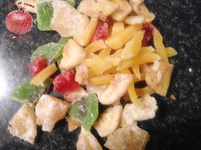 Arroz aromatizado con frutas desecadas