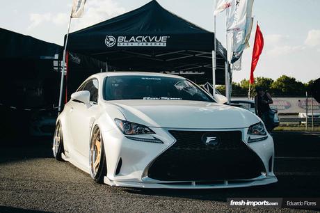 Lexus RC350. The Gauntlet y su parking más exótico