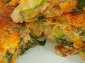 Tortilla vegana calabacin, albahaca queso vegano cheddar Wilmersburguer