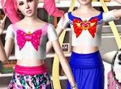 Sailor Moon Crop Tops Teen Version (Sims