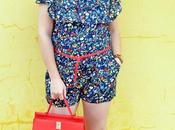 Mono corto estampado flores