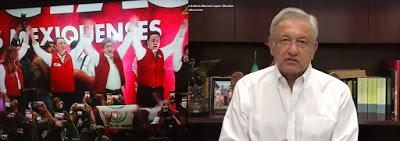 NO ACEPTAMOS EL CONTEO RÁPIDO DEL IEEM QUE FAVORECE A DEL MAZO –AMLO