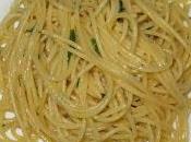 Espaguetis aceite (aglio olio)