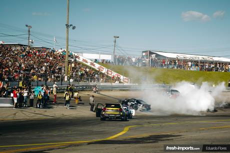 La imprevisible y apasionante ronda 4 de la Formula Drift: The Gauntlet.