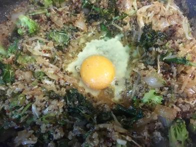 Timbal de quinoa y verduras