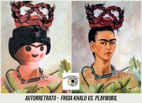 Cuadro-Autorretrato-de-Frida-Khalo-Hecho-con-Playmobil