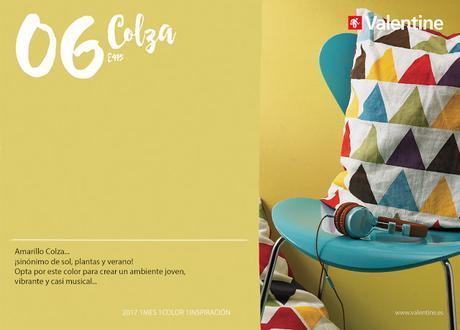 Junio: Interiores en Amarillo Colza