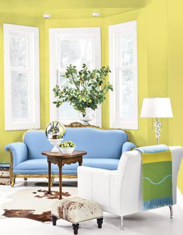 Junio: Interiores en Amarillo Colza