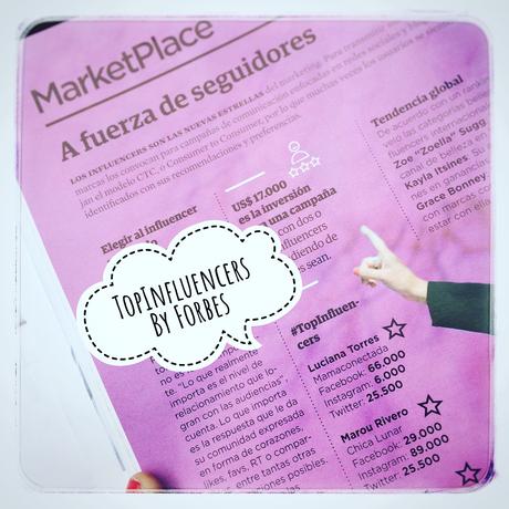 Ranking Revista Forbes – ¡Top Influencer!