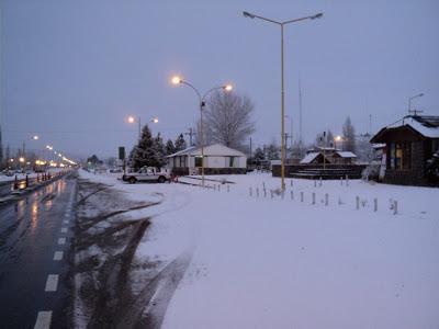 Alerta meteorológico por nevadas intensas en la zona cordillerana