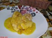 Pechugas salsa pepitoria