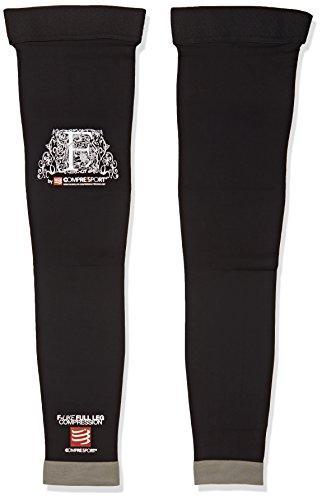 Compressport Full Leg - Calcetines unisex, color negro, talla 2