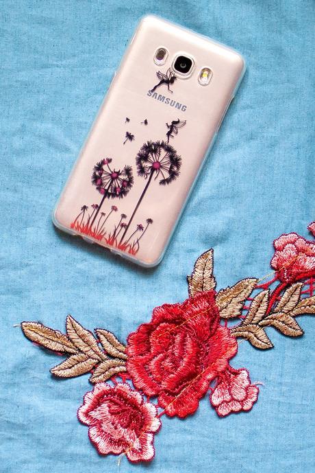Embroidered denim