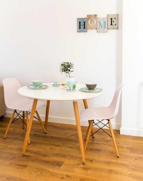 sillas eames reformas zaragoza planta abierta piso alquiler en zaragoza estilo nórdico distribución diáfana blog decoracion interiores 