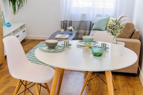 sillas eames reformas zaragoza planta abierta piso alquiler en zaragoza estilo nórdico distribución diáfana blog decoracion interiores 