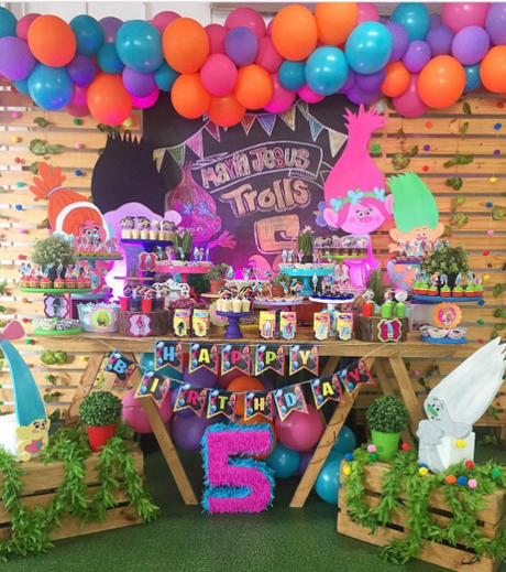 20 Originales Fiestas de Trolls