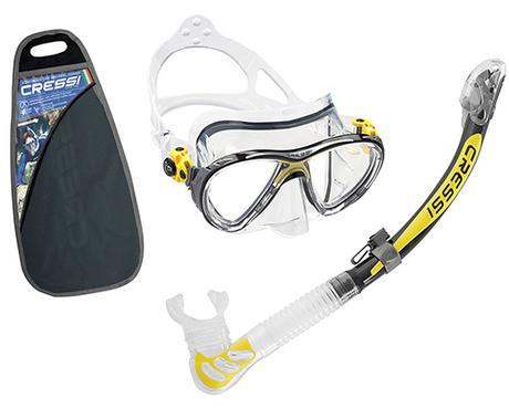 pack de snorkel tubo y gafas