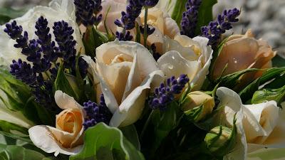 Ramo de novia con lavanda