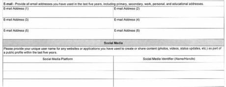 A partir de ahora para obtener una visa para entrar a EE.UU. tendrás que dar tu información de Facebook y otras redes sociales