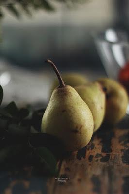 Tartaleta de peras y fresas - Stramberry and pears pie