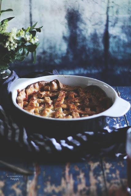 Tartaleta de peras y fresas - Stramberry and pears pie