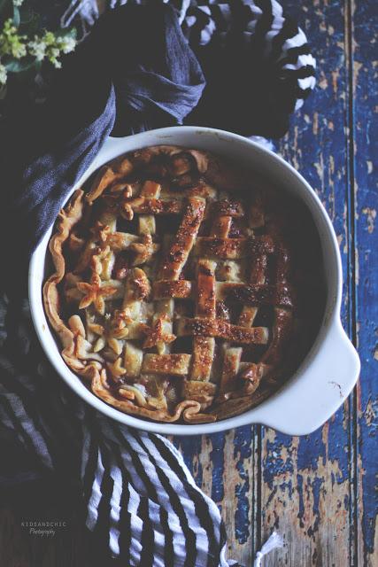 Tartaleta de peras y fresas - Stramberry and pears pie
