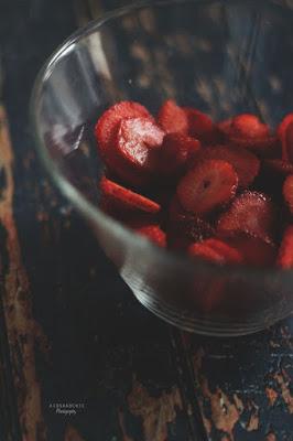 Tartaleta de peras y fresas - Stramberry and pears pie