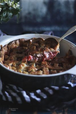 Tartaleta de peras y fresas - Stramberry and pears pie