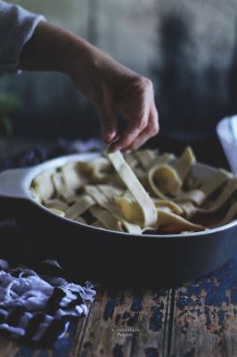 Tartaleta de peras y fresas - Stramberry and pears pie