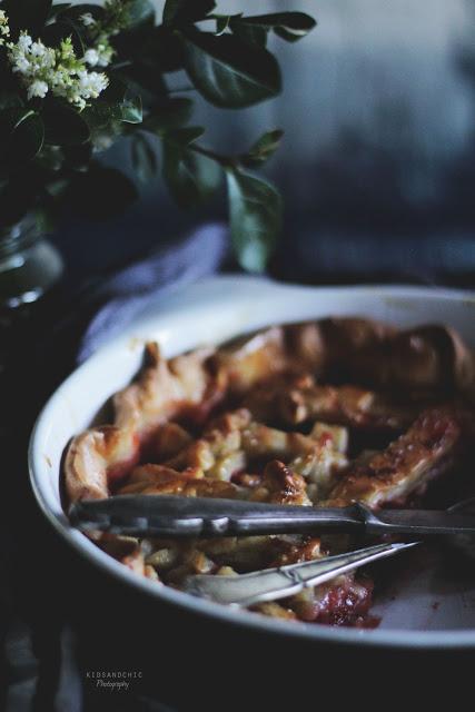 Tartaleta de peras y fresas - Stramberry and pears pie