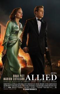 Aliados (Allied, Robert Zemeckis, 2016. EEUU & Gran Bretaña)
