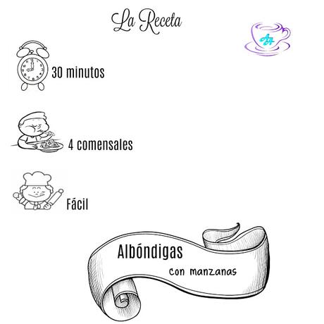 ALBÓNDIGAS CON MANZANAS