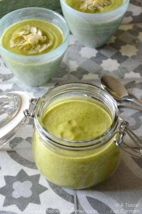 Crema de Calabacín y Aguacate