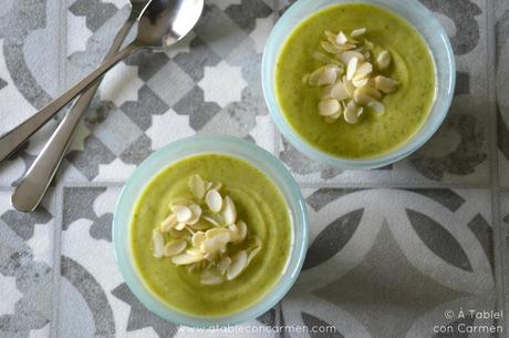 Crema de Calabacín y Aguacate