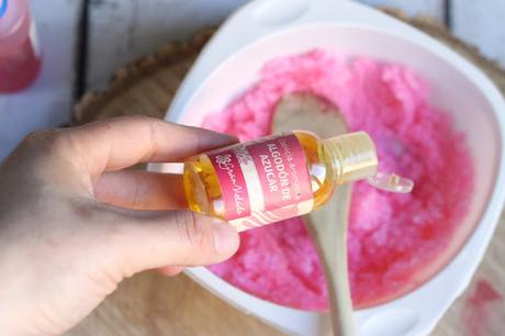 DIY Jabón exfoliante Unicorn Sakura Flower