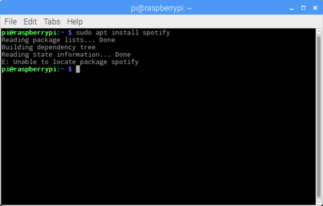 Instalación de Spotify en Lxterminal