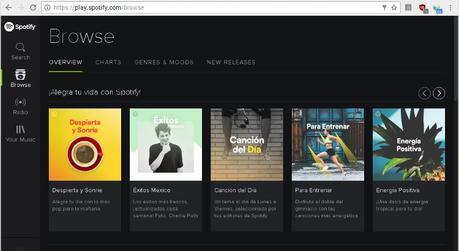 Spotify Web Player