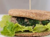 Hamburguesa mixta espinacas