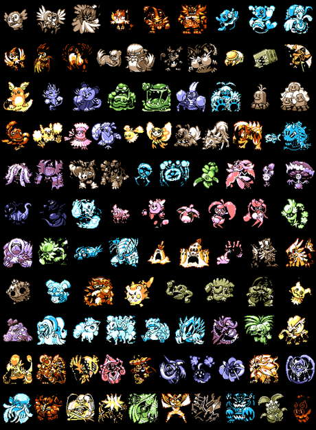 La última generación deslumbran con sprites de primera  y 60 ultraentes para UltraSol / UltraLuna