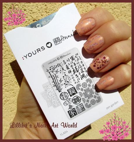 Manicura con la placa Manicura placa