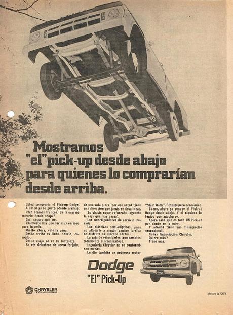 Camioneta Dodge de 1969