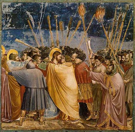 Beso de Judas por Giotto