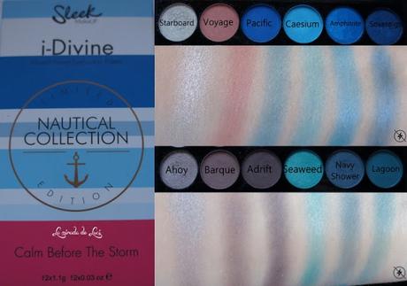 SLEEK, paleta i-Divine, E.L. Nautical Collection, Calm Before The Storm