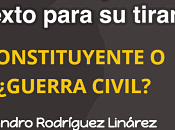 Constituyente... guerra civil?