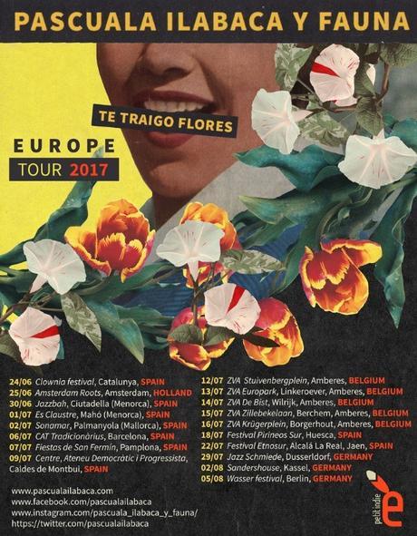 ‘Te traigo flores’, nuevo single de Pascuala Ilabaca y Fauna Pascuala Ilabaca y Fauna Te Traigo Flores Tour