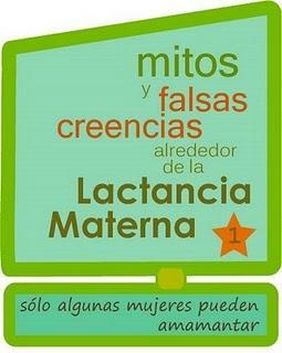 7 MITOS SOBRE LACTANCIA MATERNA