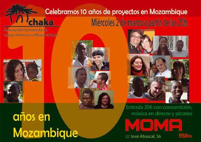 10 años de proyectos en Mozambique