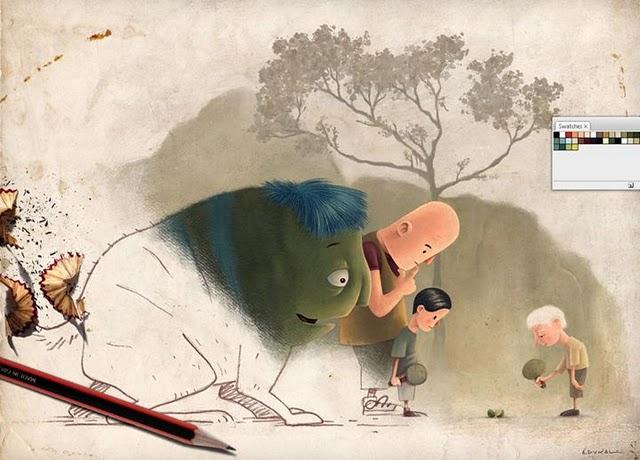 Jornadas de ilustracion digital por Alex Dukal / Marzo 2011 (Válido para Argentina)