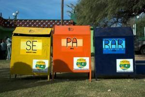 separar Contenedores de separar la basura