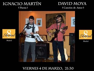 Viernes 4 de marzo noche de poesía y música por partida doble